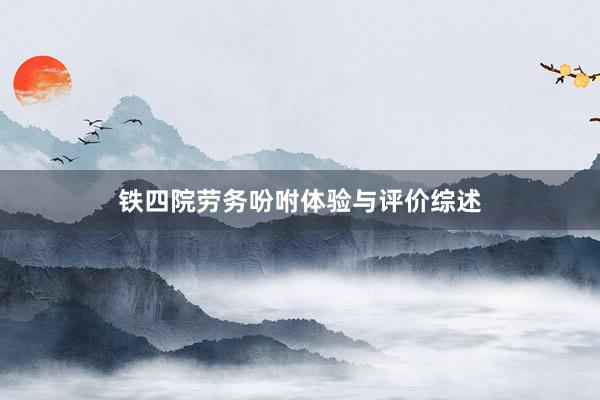 铁四院劳务吩咐体验与评价综述